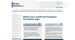 Desktop Screenshot of forbesbusinesssolutions.co.uk