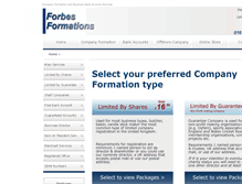Tablet Screenshot of forbesbusinesssolutions.co.uk